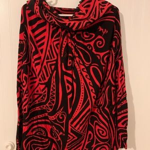 Strapless knee length Missing Polynesia Dress